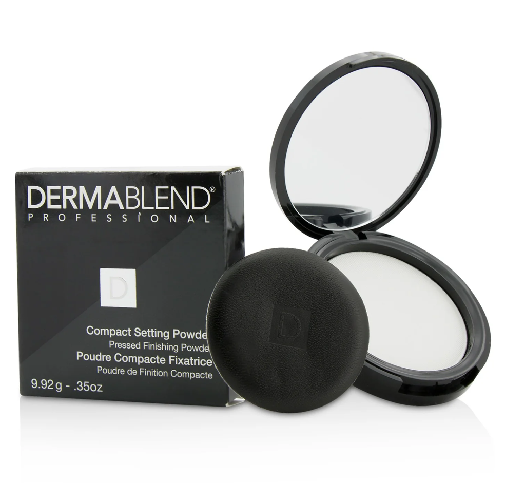 DERMABLEND Compact Setting Powder (Pressed Finish Powder)コンパクト セッティングパウダー9.9G