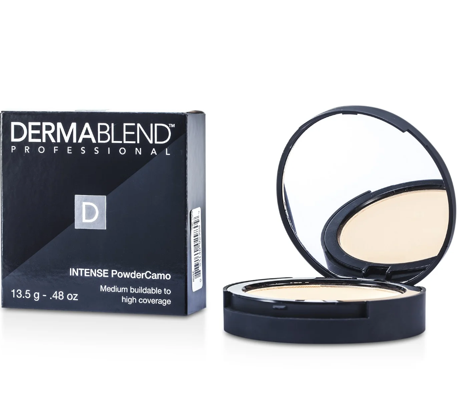 DERMABLEND Intense Powder Camo Compact Foundation (Medium to High Coverage)インテンス パウダー カモ コンパクト ファンデーション # NUDE