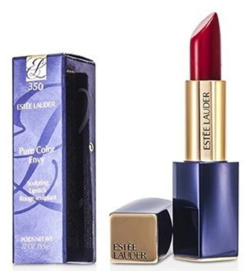 Estee Lauder Pure Color Envy Sculpting Lipstickピュアカラーエンヴィースカルプティングリップスティック# 350 VENGEFUL RED