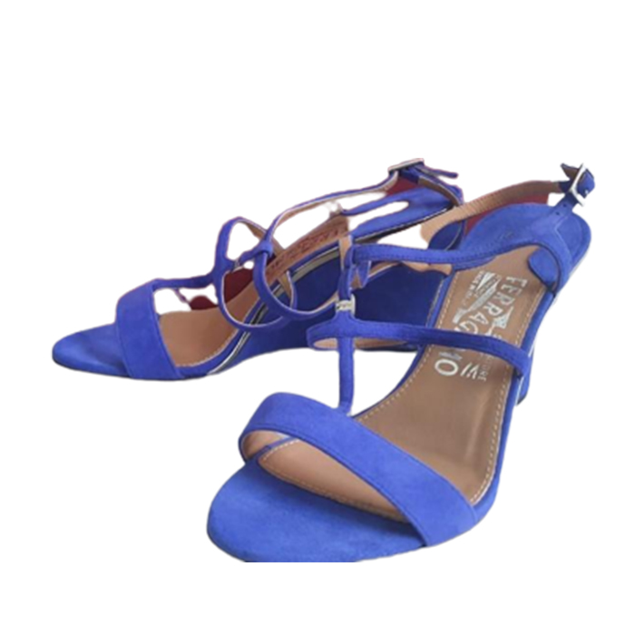 フェラガモ FERRAGAMO LADY SHOES レディースシューズ 0567525 PAKUNA ZAFFIRO