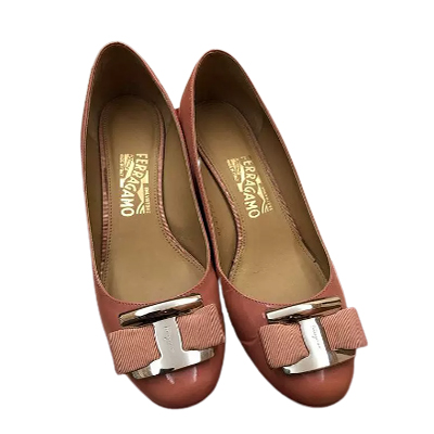 FERRAGAMO LADY SHOES シューズ 0592350 NINNA40 BLUSH