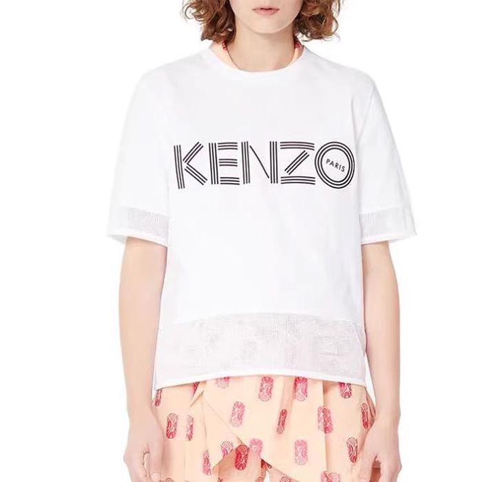 KENZO LADIES T-SHIRT レディースTシャツ  FA52TS 617986 01