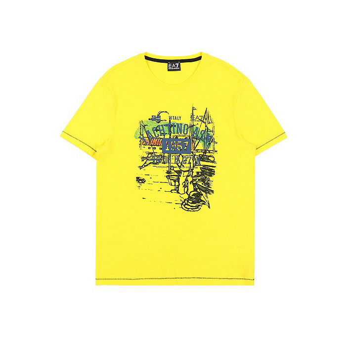 EA7 MEN T-SHIRT メンズTシャツ 273612 4P241 02160