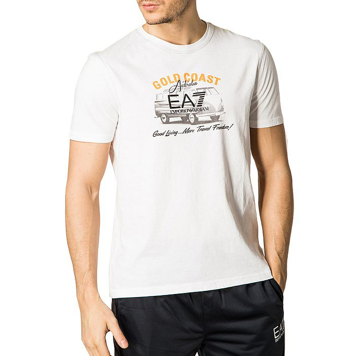 EA7 MEN T-SHIRT メンズTシャツ 273611 4P241 00010