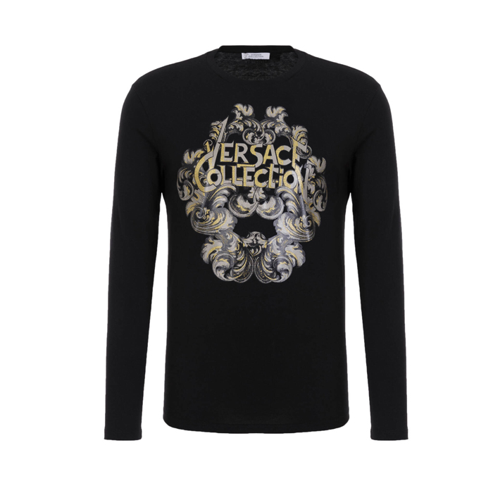 VERSACE MEN T-SHIRT ヴェルサーチメンズTシャツ V800491 VJ00434 V7008