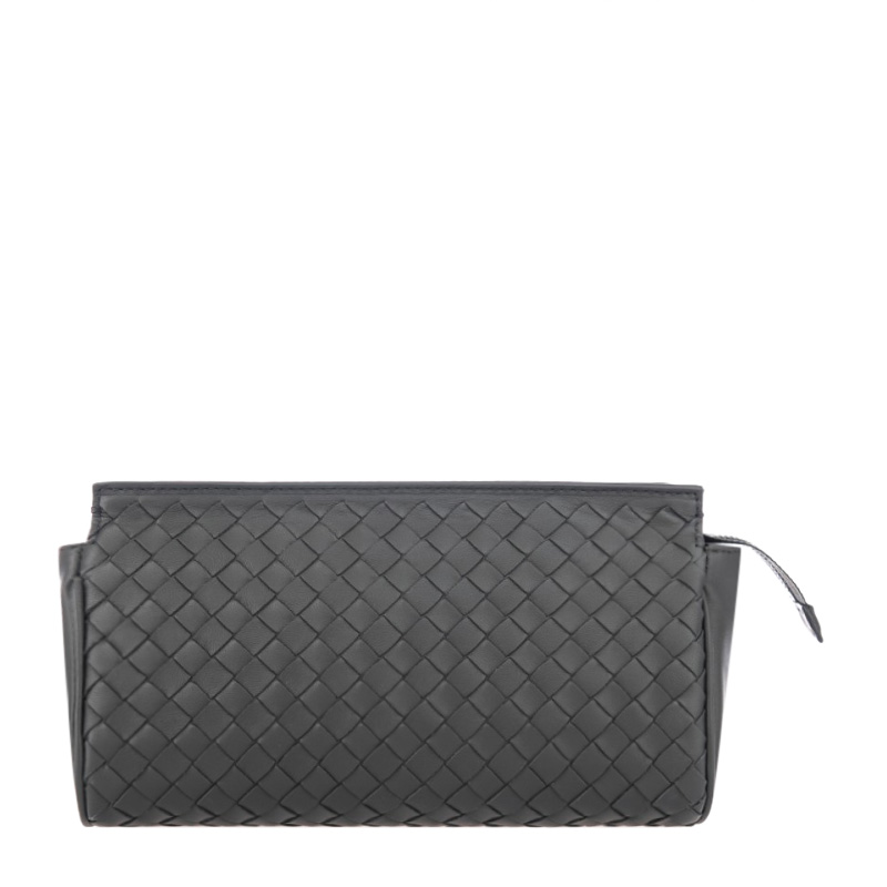 ボッテガヴェネタ BOTTEGA VENETA レディースハンドバッグ 467911 V001N 8522 ラムスキンダークグレー