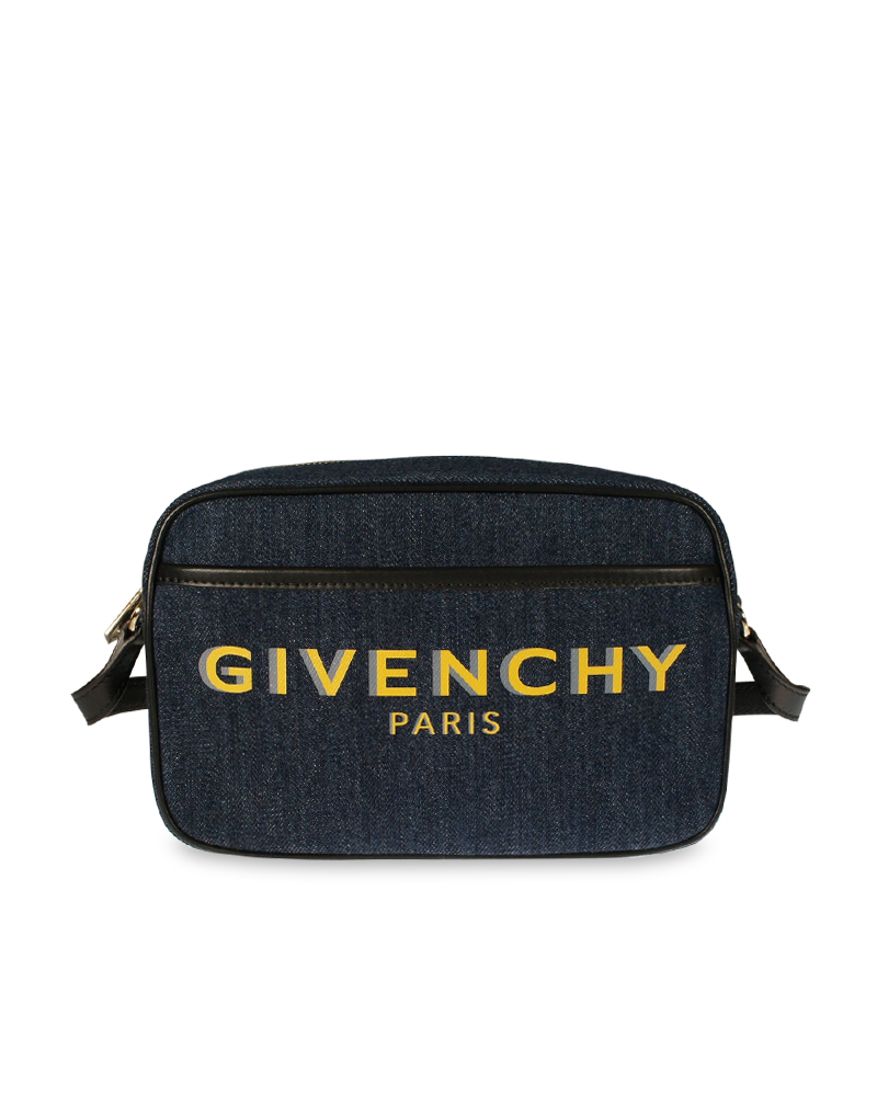 ジバンシィ GIVENCHY レディースネイビーレザーショルダーバッグ BB50G9B10H 400