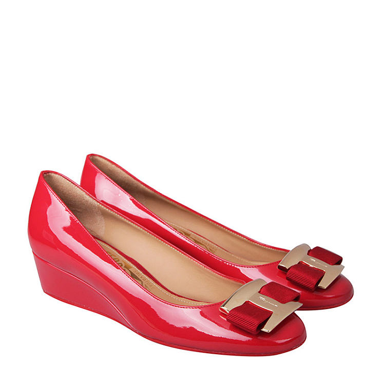 フェラガモ FERRAGAMOレディースパンプス 0591075 NINNA40 ROSSO