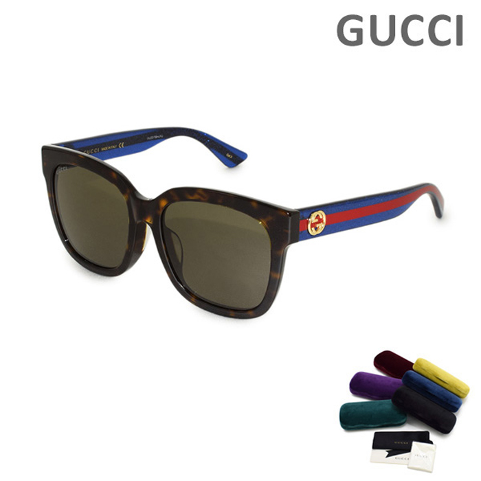 GUCCI SUNGLASS グッチ サングラス GG0034SA 003 アジアンフィット レディース