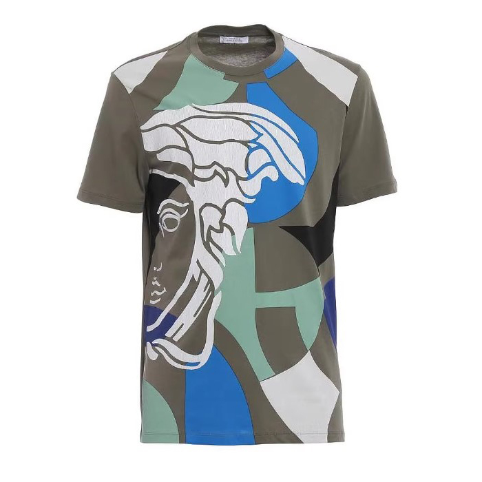 VERSACE COLLECTION MEN T-SHIRT ヴェルサーチ コレクション メンズ T シャツ V800683 VJ00473 V7092