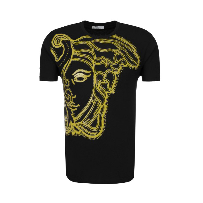 VERSACE COLLECTION MEN T-SHIRT ヴェルサーチ コレクション メンズ T シャツ V800683 VJ00438 V7008