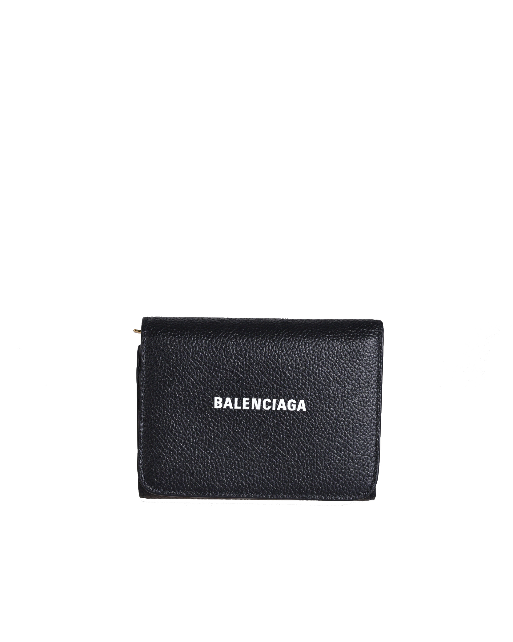 バレンシアガ BALENCIAGA レディースブラックレザーウォレット 655743 1IZIM 1090