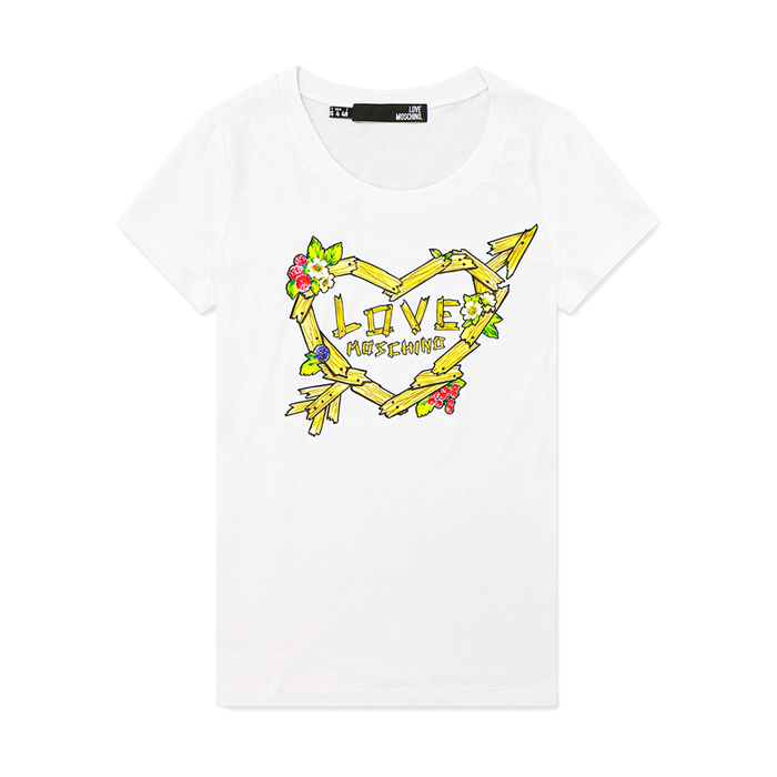 モスキーノ MOSCHINO LADIES T-SHIRT レディース T シャツ W4B193O E1698 A00