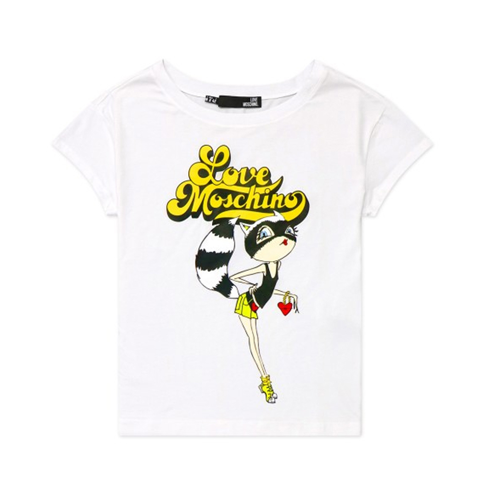 モスキーノ MOSCHINO LADIES T-SHIRT レディース T シャツ W4F3032 E1698 A00