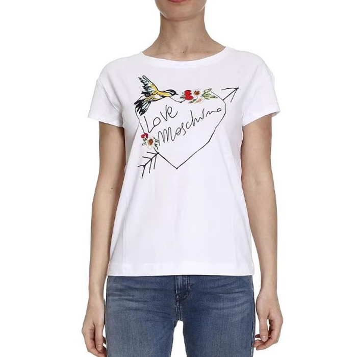 モスキーノ MOSCHINO LADIES T-SHIRT レディース T シャツ W4F3035 E1698 A00