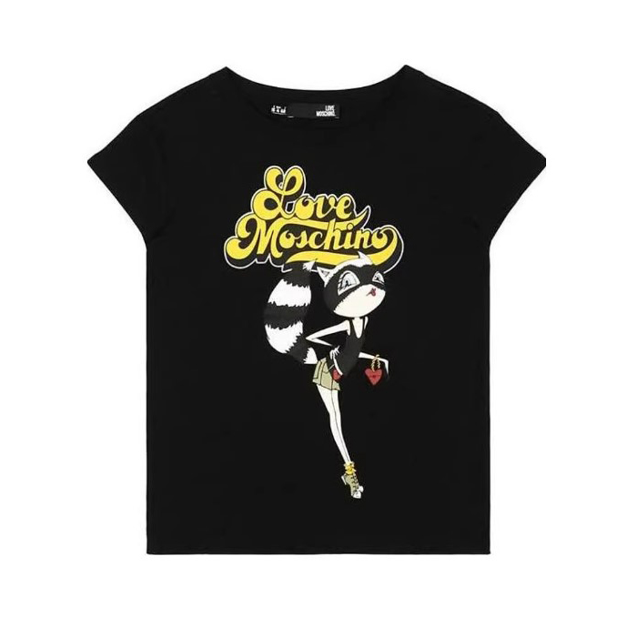 モスキーノ MOSCHINO LADIES T-SHIRT レディース T シャツ W4F3032 E1698 C74