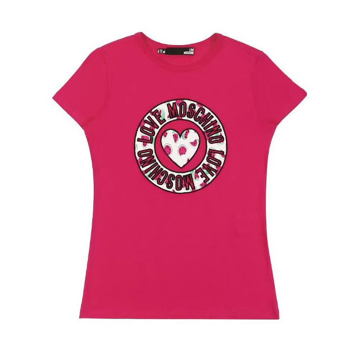 モスキーノ MOSCHINO LADIES T-SHIRT レディース T シャツ W4F7314 E1698 O13