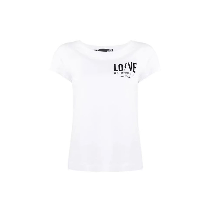 モスキーノMOSCHINO LADIES T-SHIRT レディース T シャツ W4F301R E1698 A00