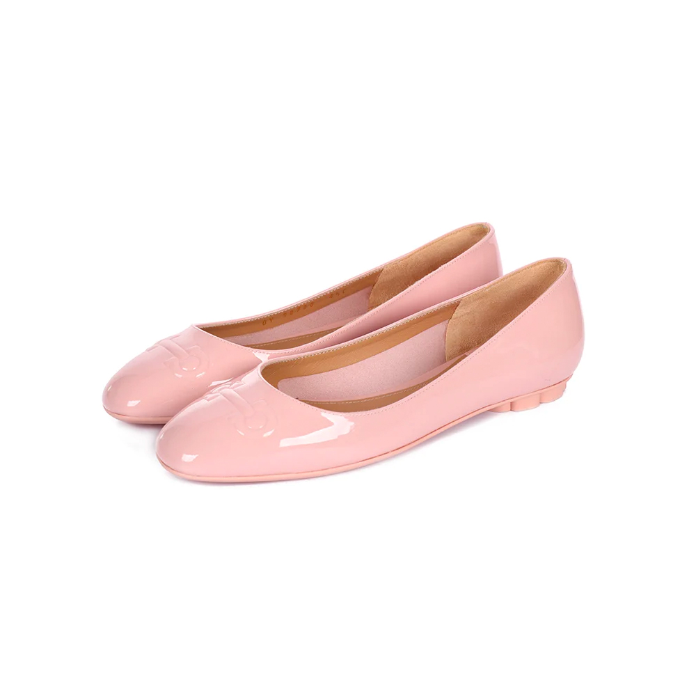 FERRAGAMO LADY SHOES シューズ 0684700 BRONI BONBON