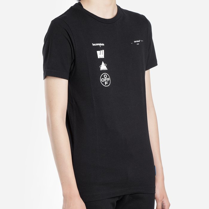 OFF WHITE MEN T-SHIRT S OMAA027E191850051088