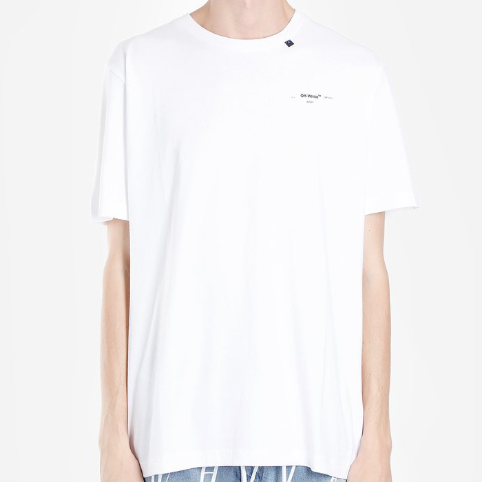 OFF WHITE MEN T-SHIRT S OMAA027F191850110110