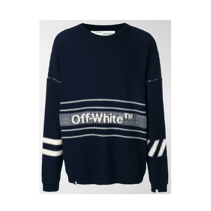 OFF WHITE MEN SWEATER オフホワイトメンズセーター 18FW OMHA049 8001 3000