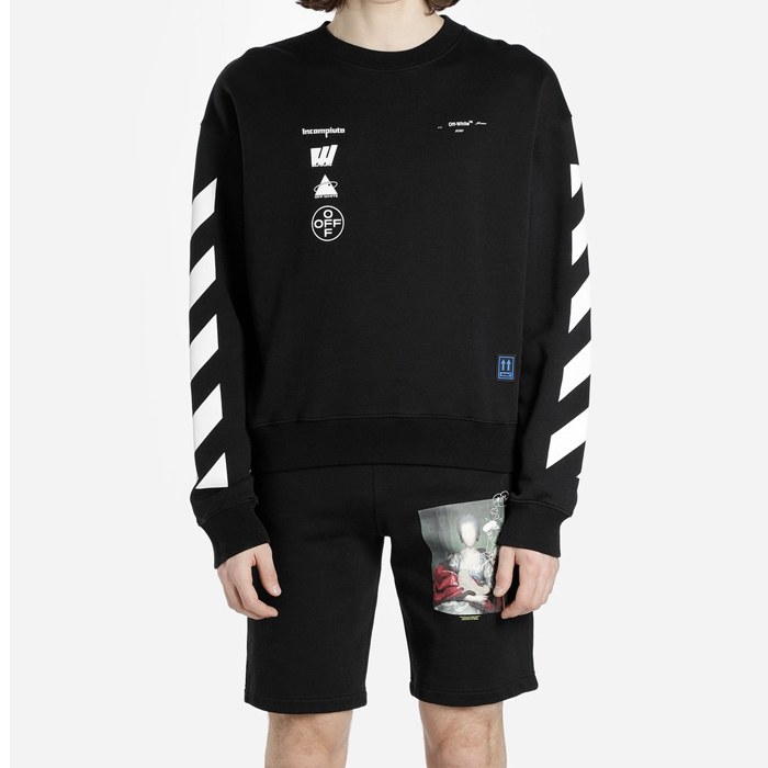 OFF WHITE MEN SWEATSHIRT OMBA035E19E300051088