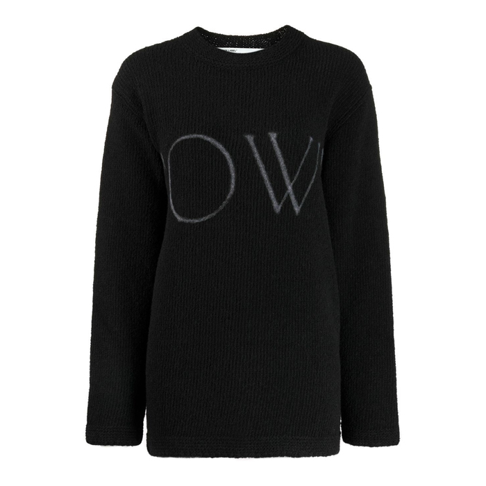 OFF WHITE LADY SWEATER オフホワイト レディース セーター 19FW OWHE020F19F9 8091 1001