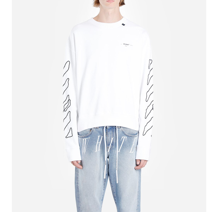 OFF WHITE MEN SWEATSHIRT OMBA035F19E300110110