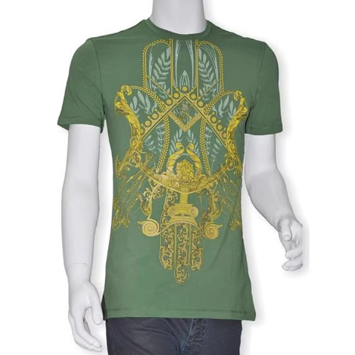 VERSACE COLLECTION MEN T-SHIRT ヴェルサーチ コレクション メンズ T シャツ V800681 VJ00244 V7026