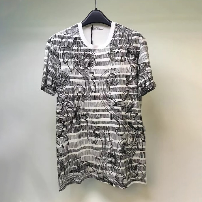 VERSACE COLLECTION MEN T-SHIRT ヴェルサーチ コレクション メンズ T シャツ V800683 VJ00417 V7001