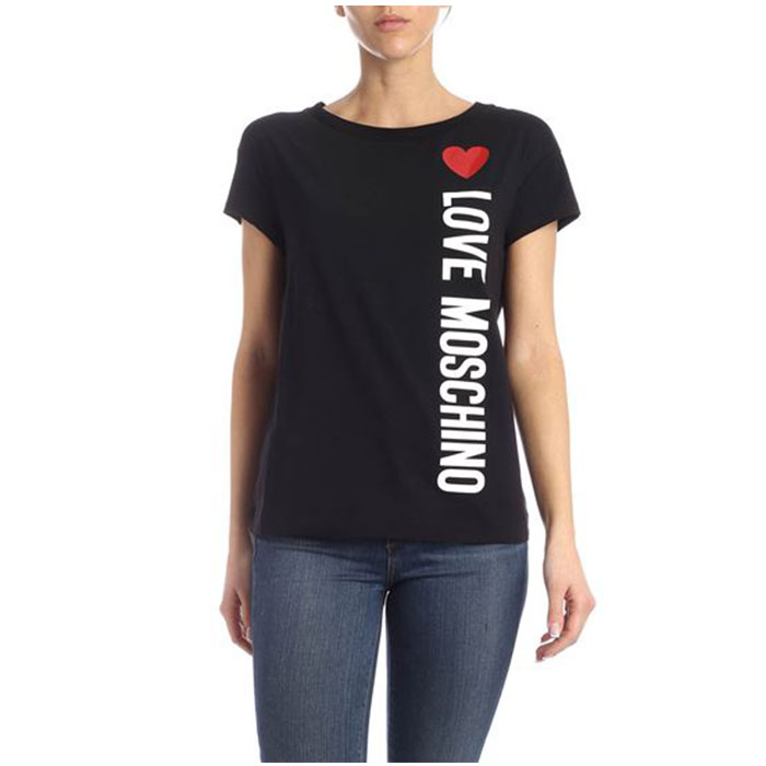 LOVE MOSCHINO ラブ モスキーノ レディース Tシャツ W4F301Q 1698 C74