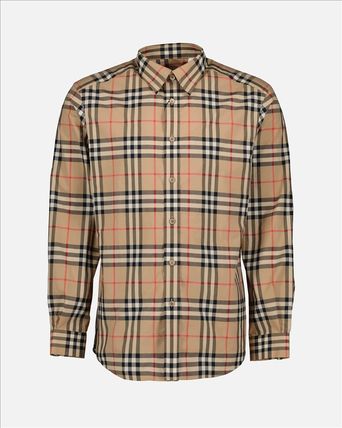 バーバリー BURBERRY MEN SHIRTメンズ シャツ 8020863 A7028 ARCHIVEBEIGE