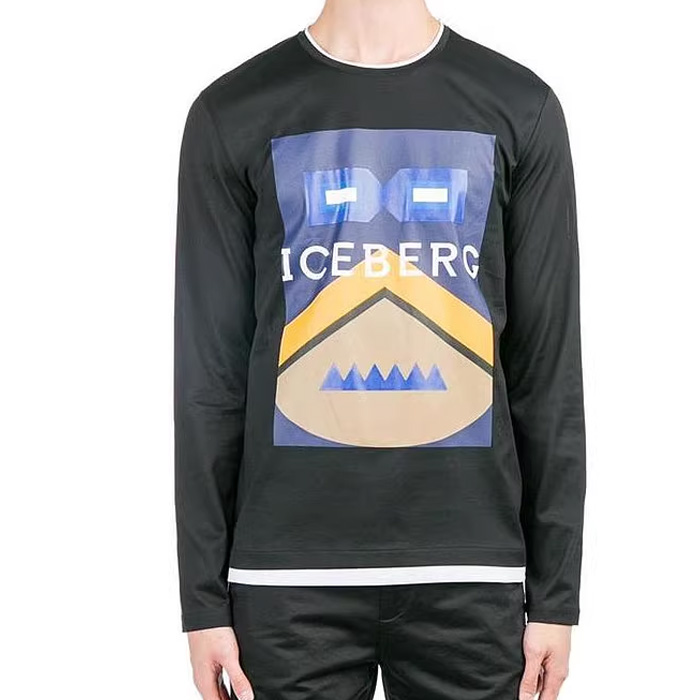 ICEBERG MEN T-SHIRT アイスバーグ メンズ Tシャツ F41L 6307 9000