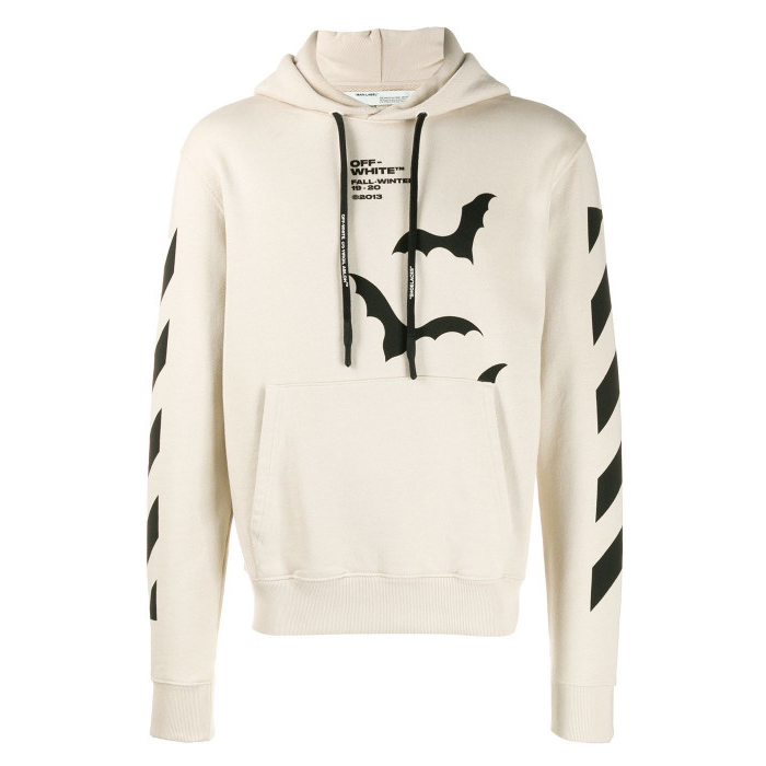 OFF WHITE MEN SWEATSHIRT オフホワイト メンズ スウェットシャツ 19FW OMBB034E19D2 5007 4810