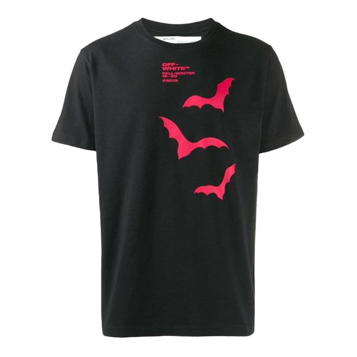 OFF WHITE MEN T-SHIRT S オフホワイト メンズ Tシャツ 19FW OMAA027E1918 5007 1020