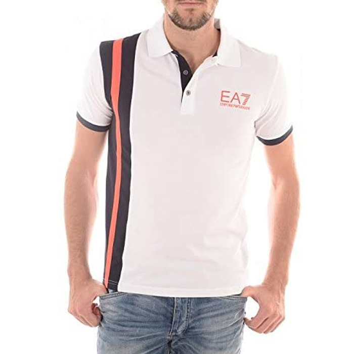 EA7 MEN POLO メンズポロ 273097 4A209 00010