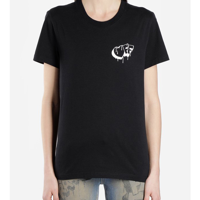 OFF WHITE LADY T-SHIRT S オフホワイト レイデイ Tシャツ 19FW OWAA049F19B070661001