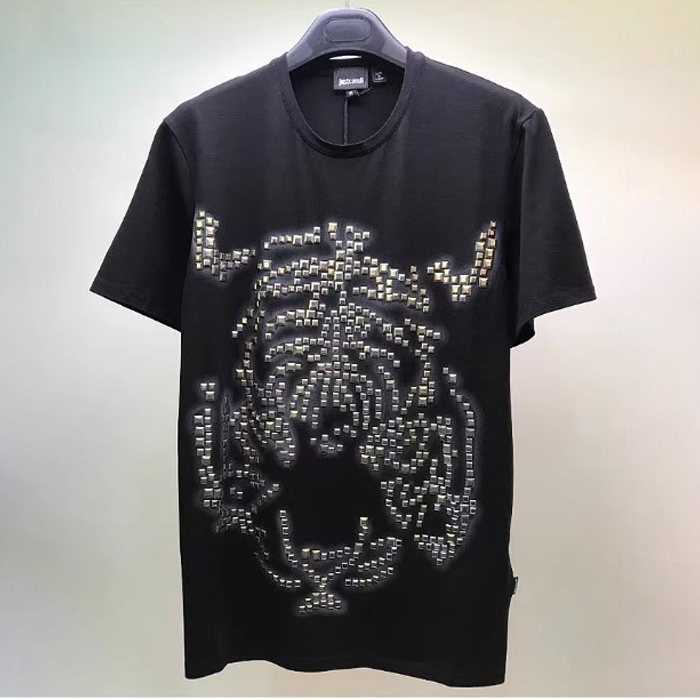 JUST CAVALLI MEN T-SHIRT ジャスト カヴァリ メンズ T シャツ S01GC0224 N20543 900