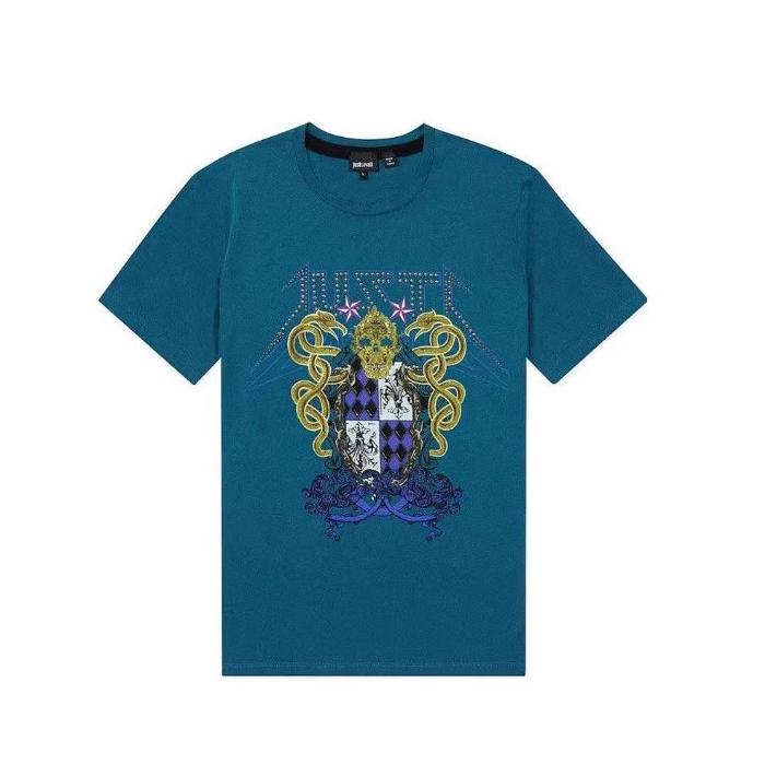 JUST CAVALLI MEN T-SHIRT ジャスト カヴァリ メンズ T シャツ S01GC0191 N20663 542