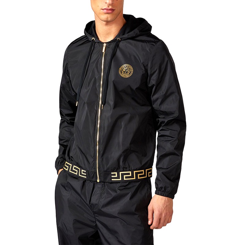 ヴェルサーチ VERSACE  メンズメデューサヘッドフード付きジャケット   AGU03001 0251 A008