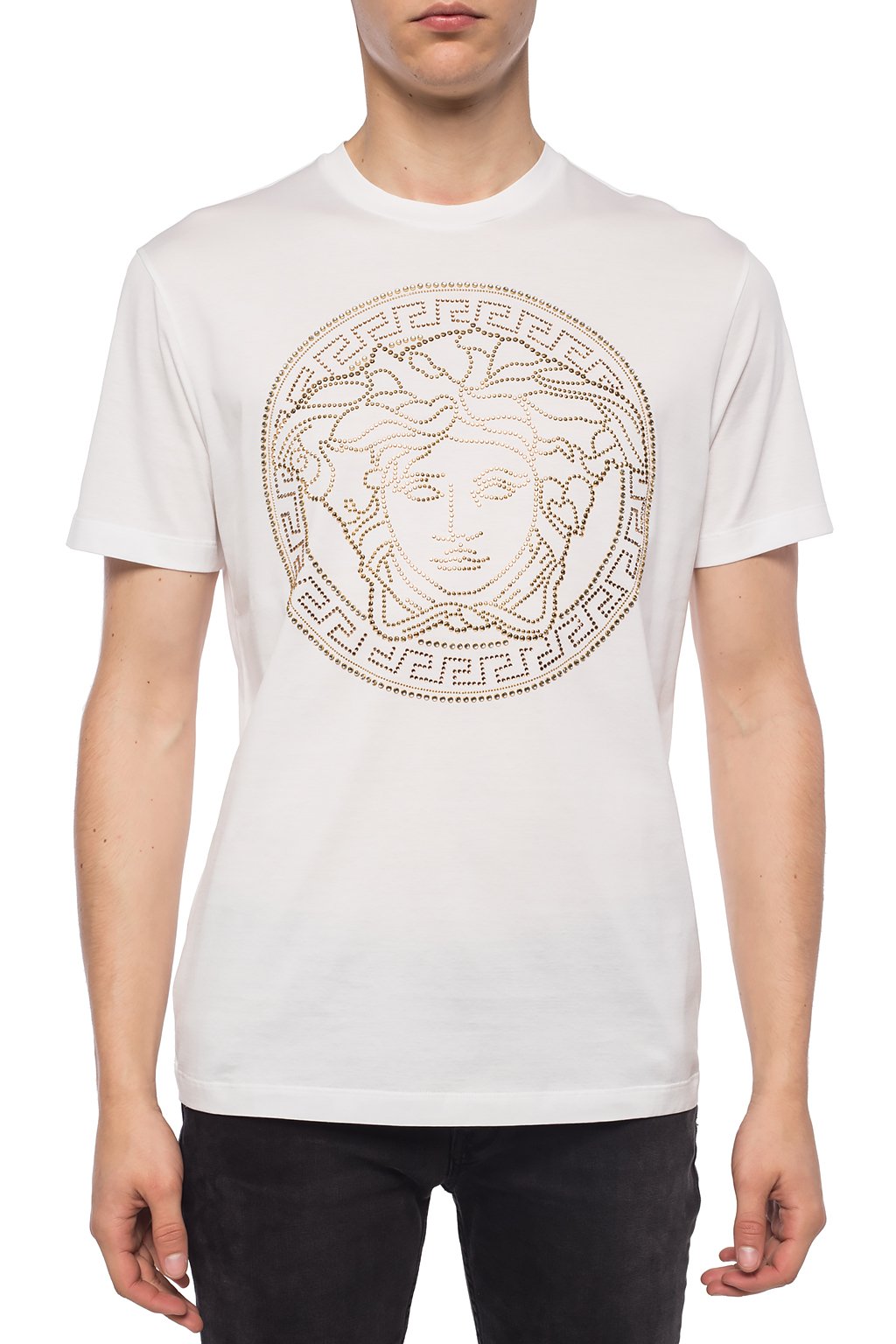 VERSACE ヴェルサーチTシャツ A77987 A201952 A001