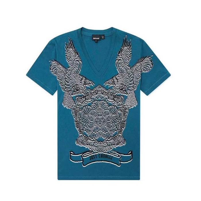 JUST CAVALLI MEN T-SHIRT ジャスト カヴァリ メンズ T シャツ S01GC0193 N20663 542