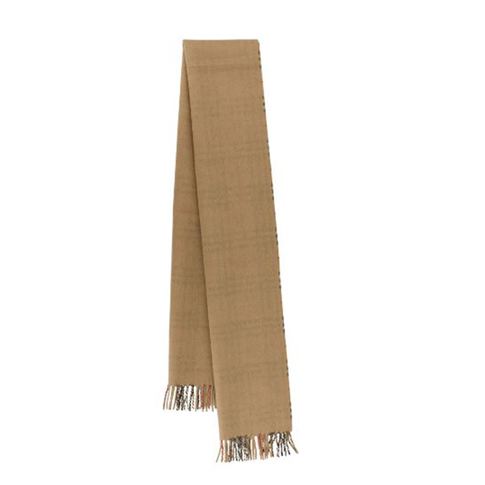 バーバリーBURBERRY LADIES MUFFLER  レディース マフラー 8082480 A7026 ARCBEIGE