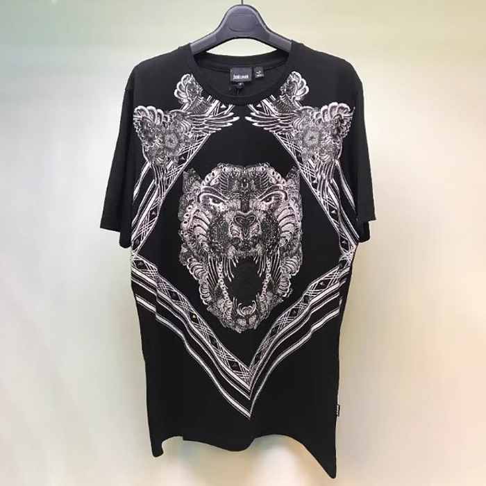 JUST CAVALLI MEN T-SHIRT ジャスト カヴァリ メンズ T シャツ S01GC0202 N20663 900