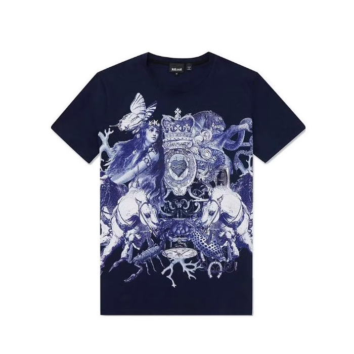 JUST CAVALLI MEN T-SHIRT ジャスト カヴァリ メンズ T シャツ S01GC0229 N20663 524