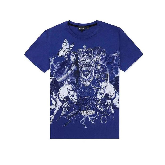 JUST CAVALLI MEN T-SHIRT ジャスト カヴァリ メンズ T シャツ S01GC0229 N20663 476