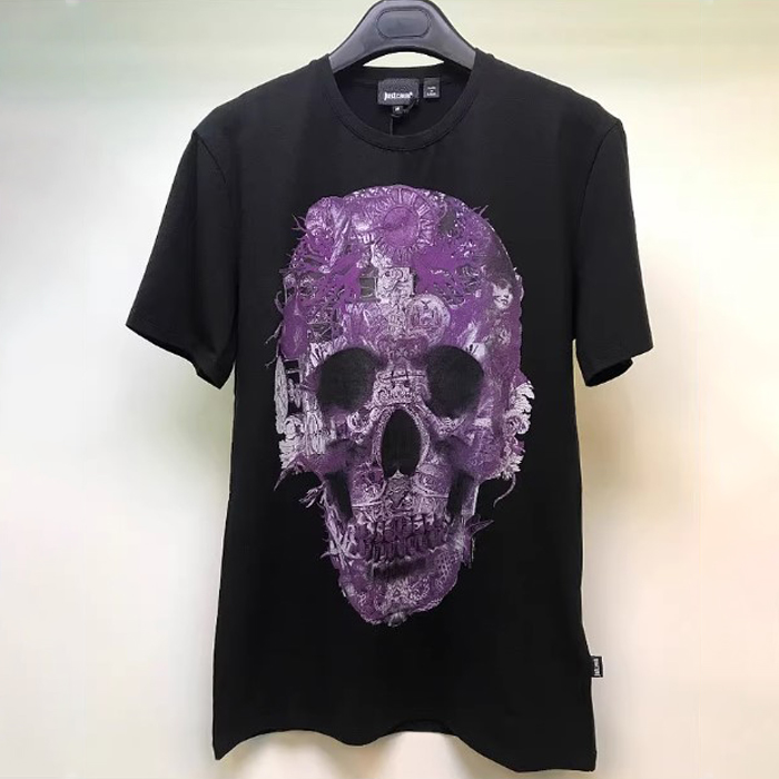 JUST CAVALLI MEN T-SHIRT ジャスト カヴァリ メンズ T シャツ S01GC0228 N20543 900