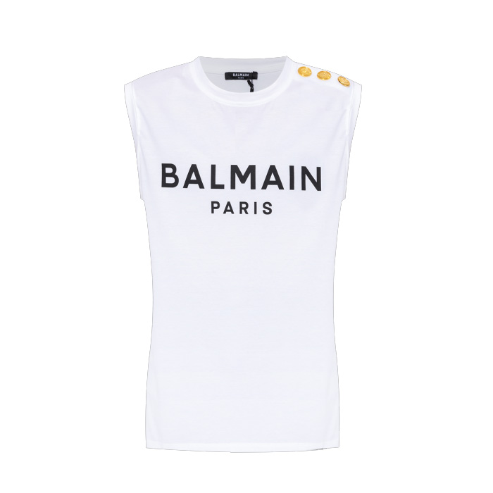 BALMAIN LADIES VEST レディース ベスト BF1ED001 BB02 GAB