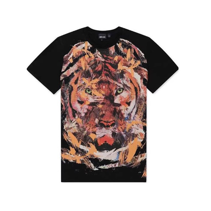 JUST CAVALLI MEN T-SHIRT ジャスト カヴァリ メンズ T シャツ S01GC0230 N20663 900